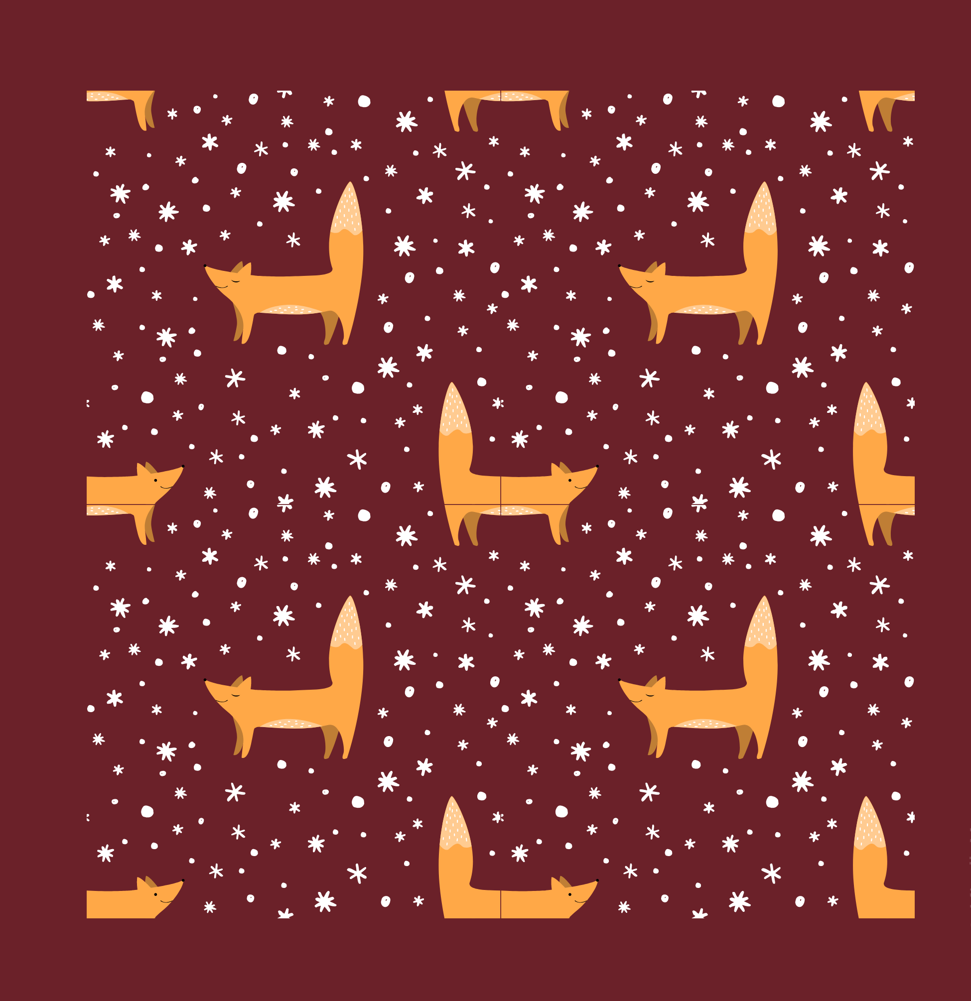 Fabric Wrap-Fox Trot